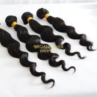 Peruvian loose wave human hair weave