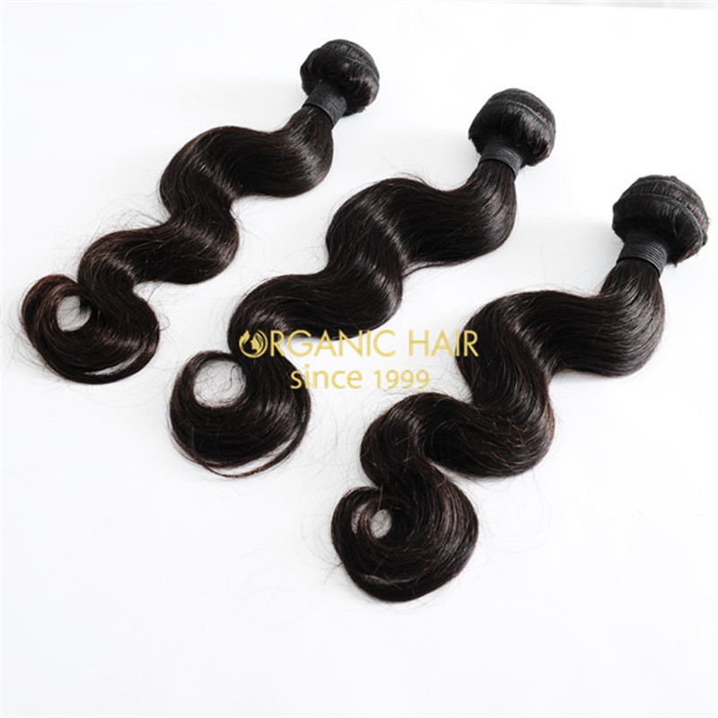 Wholesale 7A grade virgin malaysian body wave hair weave