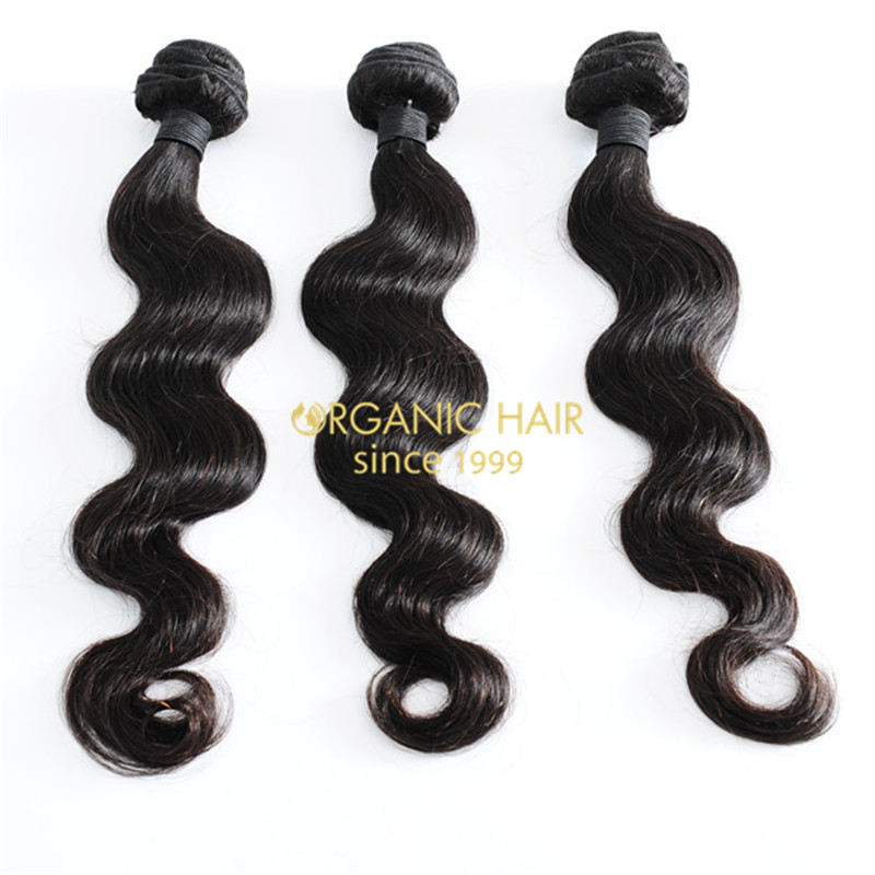 Brazilian black human hair weave sale