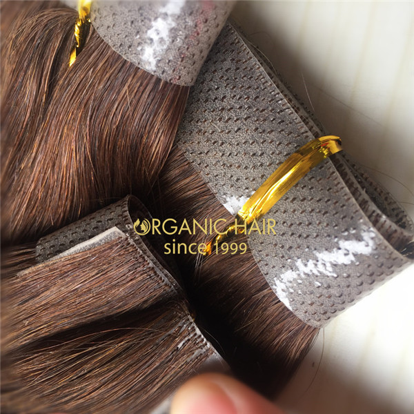 Hand made weft hair extensions human hair australia