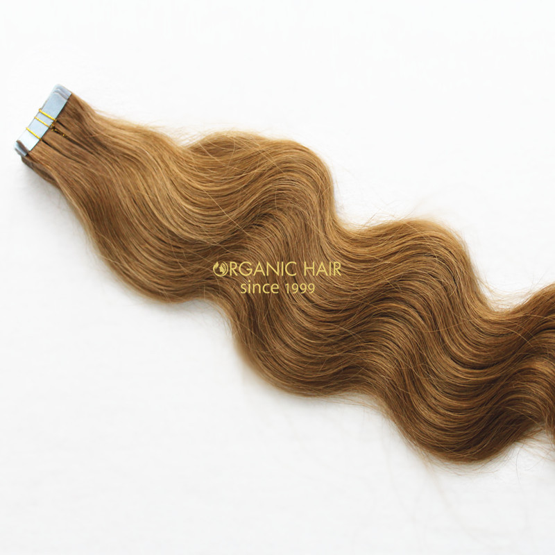 Wholesale 20 inch hair extensions tape in remy hair