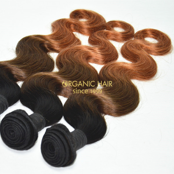 Wholesale remy human hair body wave hair weave